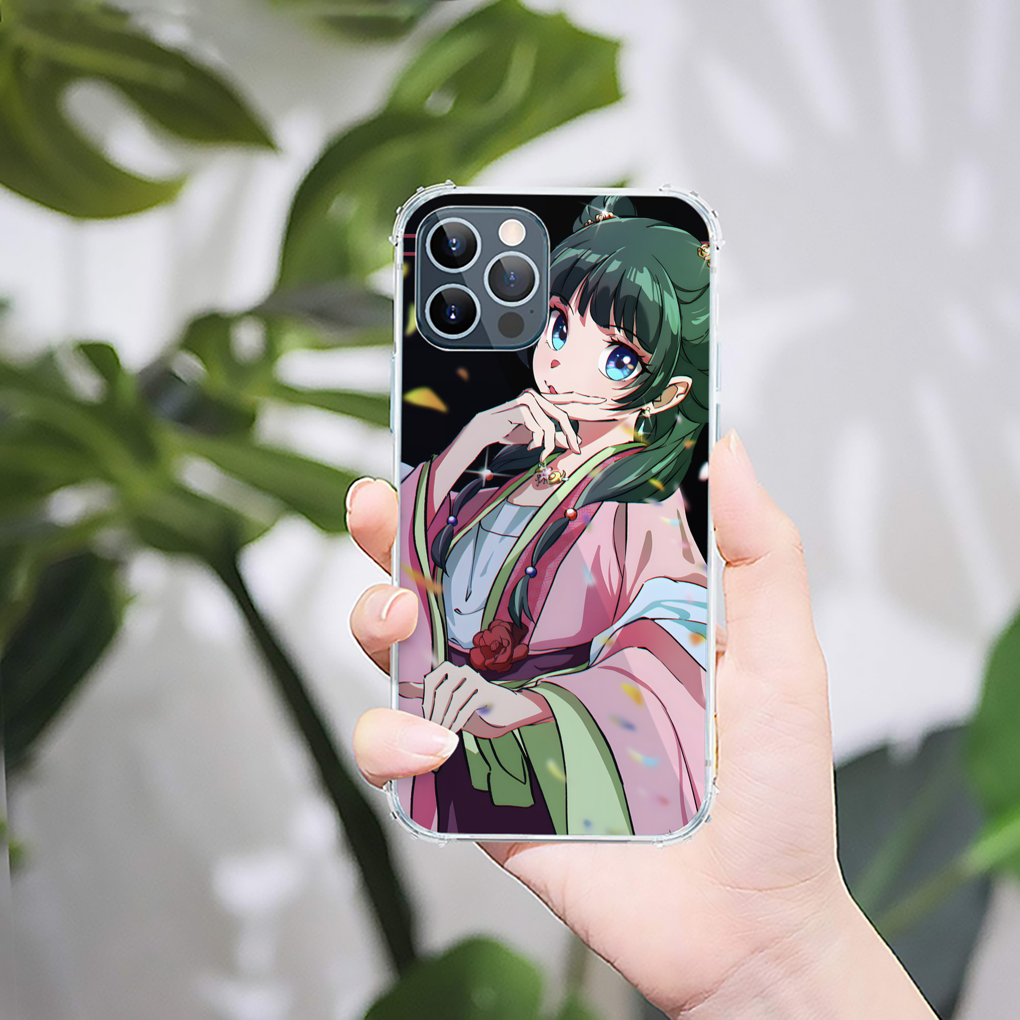 （画像用） 薬屋のひとりごと The Apothecary Diaries 【iPhone 12シリーズ対応】透明スマホケース（クリアソフトケース）